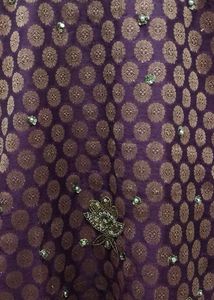 Purple Kurta Set