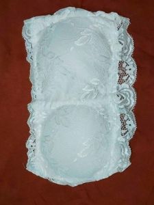 Elegant White Lace Bra