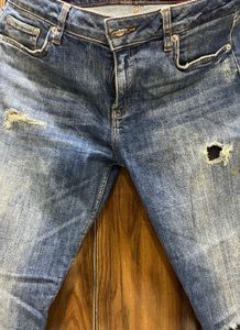 ZARA Woman Premium Denim Collection – Distressed S