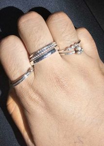 Gold And Silver plated Pinteresty rings COMBO