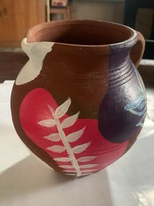 Painted Pot For Sale