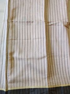 Striped Cotton Saree