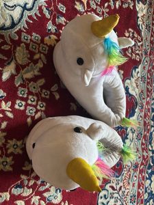 Unicorn Plush home Slippers