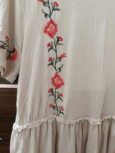 Floral Embroidered Top
