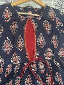 Stylish Printed Ethnic Dress