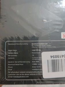 Kratos Legend Edge 10000 mAh Power Bank