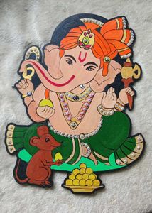 Handmade Ganesha Wall Decor