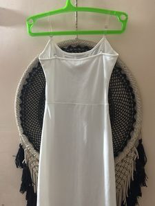 White Slip Dress