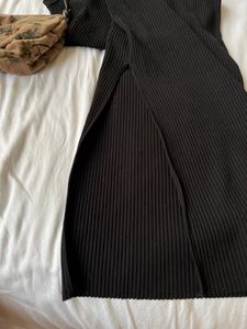 H&amp;M Bodycon Side Slit Dress