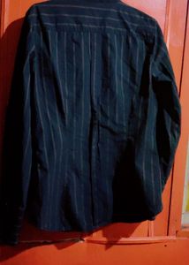 Vintage Striped Button-Down Shirt