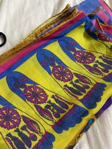 Multi Color Cotton Silk Stole