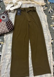 Women’s High Rise Relaxed Fit Korean Trousers