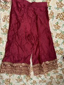 red flare palazzo ❣️