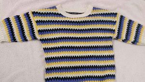 Striped Knit Sweater