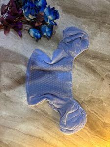 Blue Polka Dot Top.SIZE-28-34.BRAND NEW