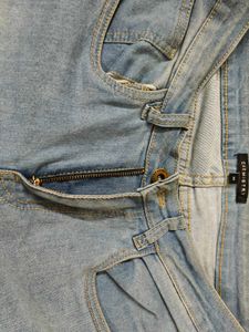Wide Leg Light Wash Jeans