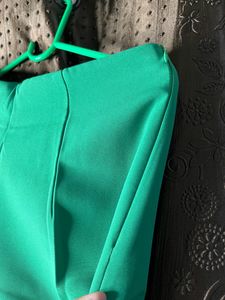 Green Smart Trousers