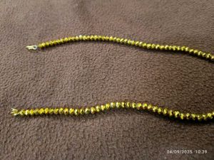 Gold crystal Necklace