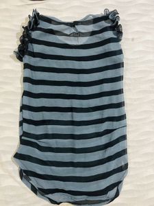 Striped Ruffle Top