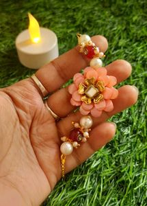 Pink &amp; Golden Adjustable Bracelet✨️