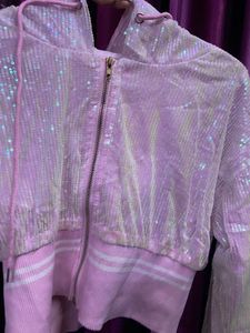 Pink Sequins Jacket