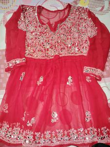 Mirror Red Top For Women