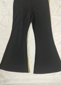 Black Flared Leg Pants
