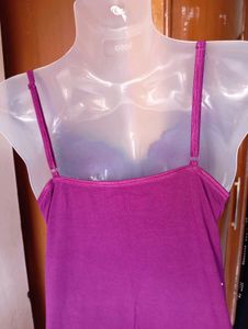 Purple Lace Cami Top