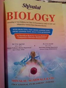 Shivalal Biology Class 12 Textbook