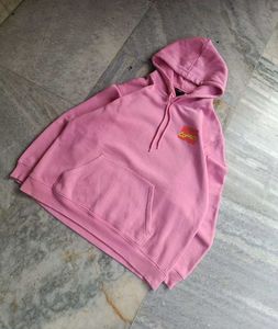 H&amp;M Pink Comics Graphic Hoodie