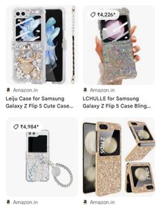 Samsung ZFlip 5 Swarovski Case