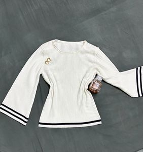 Stylish White Knit Top