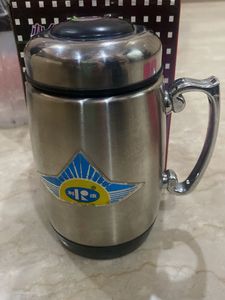 Steel Insulated Mug With Lid And Strainer