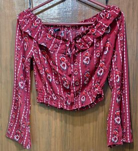 H&amp;M Off-Shoulder Top