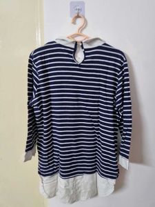 Striped Long Sleeve Top