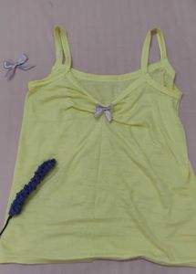 Pintresty Butter yellow Cami💛