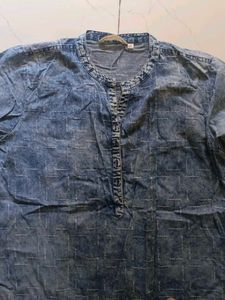 Denim Style Kurta