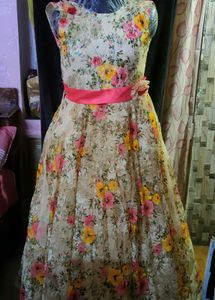 Beautiful Floral Gown
