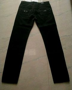 Black Straight Leg Pant