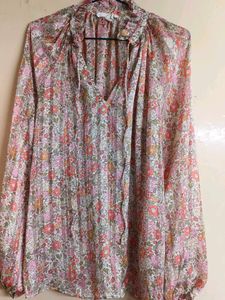 Original H&M Floral Tunic Top