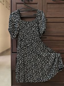 Zudio Fit And Flare Mini Dress