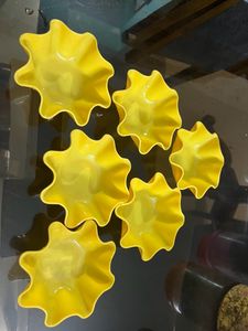 Beautiful Yellow  Bowl Set Of 6
