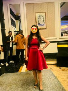 Love With Maroon Dress❤️