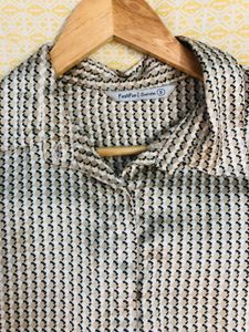 Patterned satin Shirt