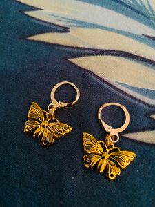 Aesthetic Cute Butterfly Earring, Small, Handmade.
