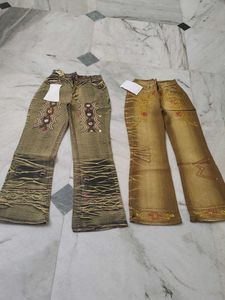 2 new bootcut jeans