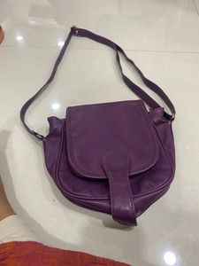 A Violet Sling Bag