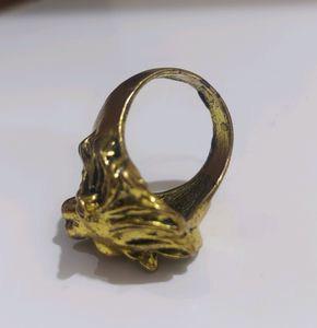 Stainless Steel Tiger Ring
