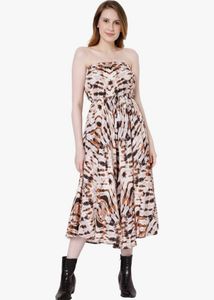 Vero Moda Women Printed Casual Dress Size L