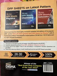 JEE Main Physics DPP Sheets